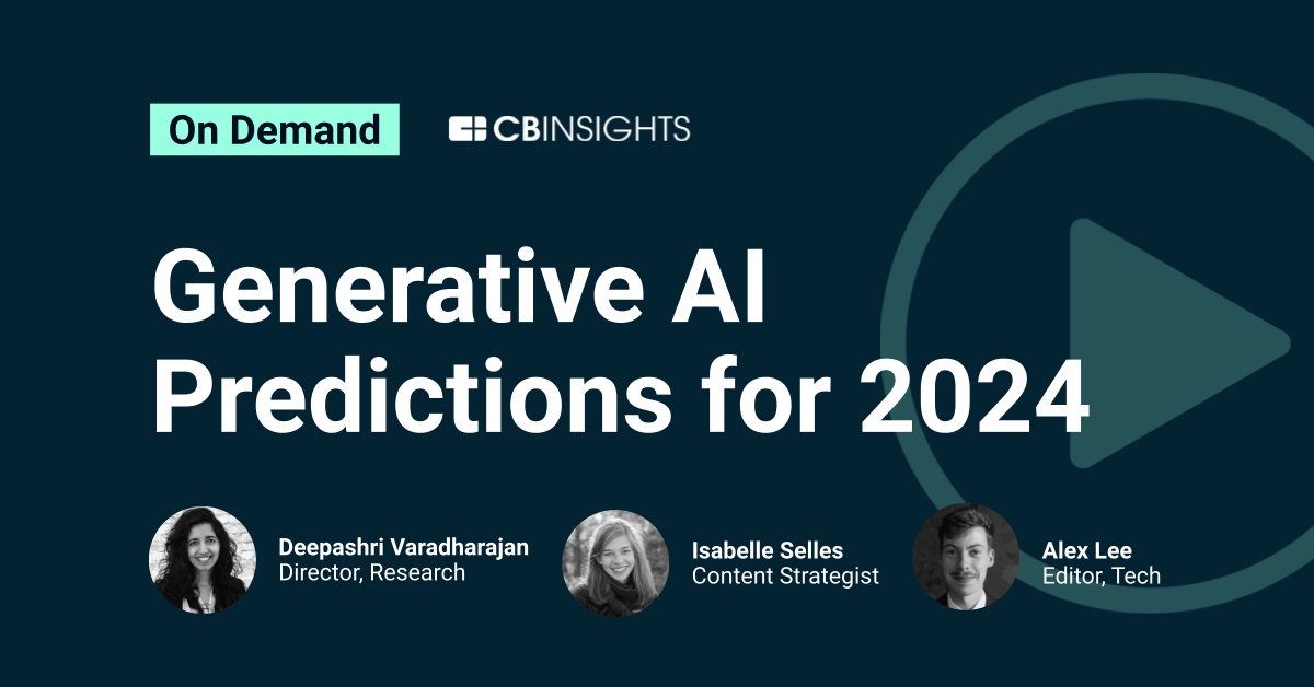 Generative Ai Predictions For Cb Insights Research