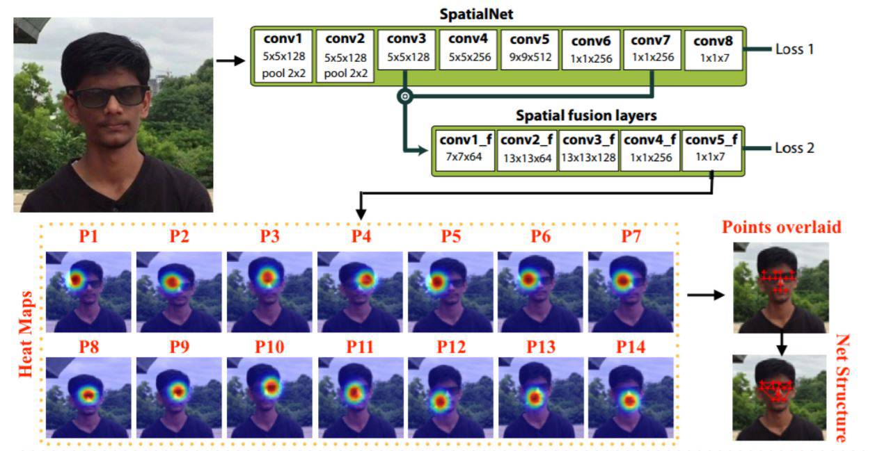 Keypoints Detection. Keypoint Detection. Face to face Driver model.