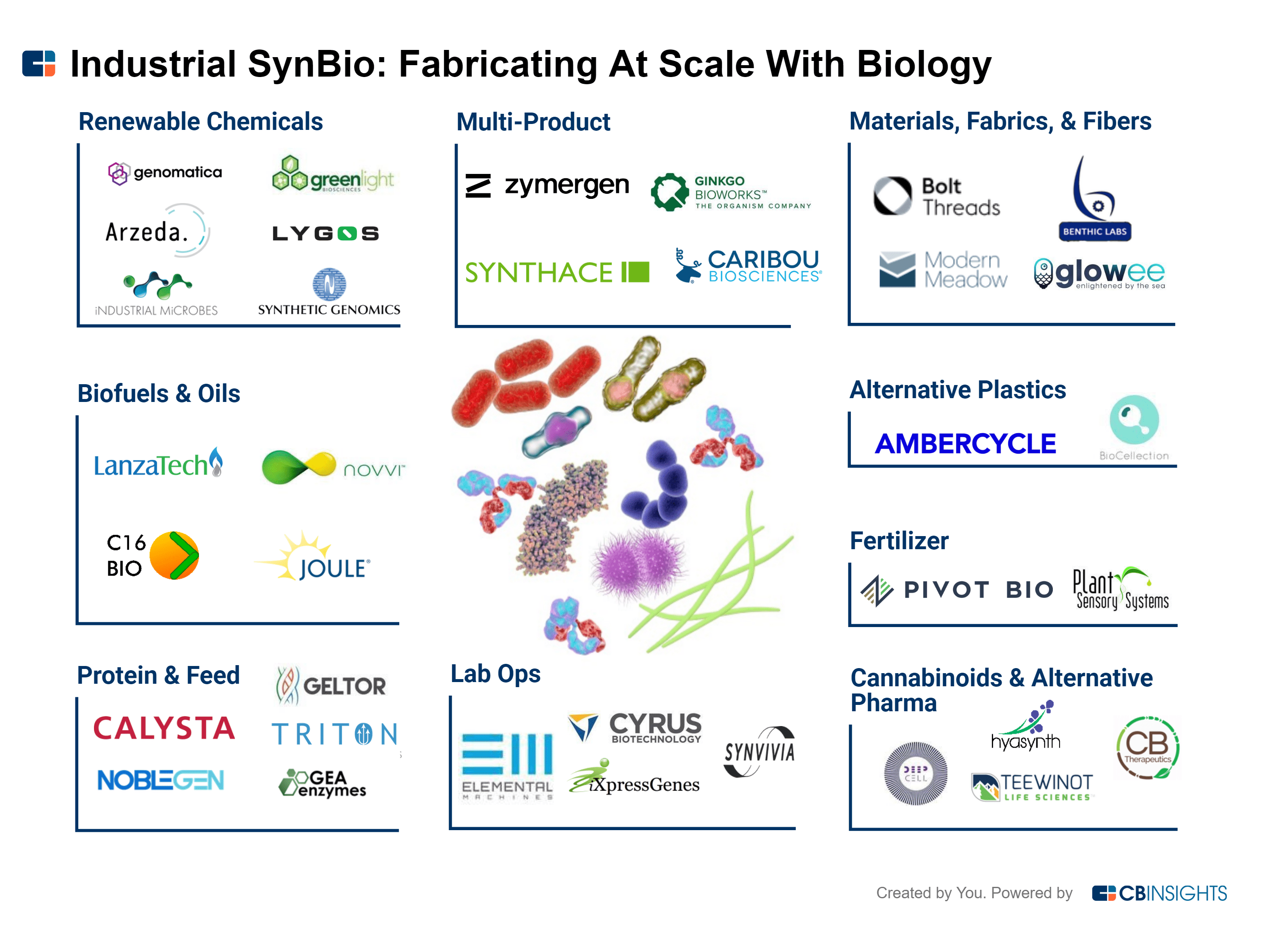 35+ Companies Using Synthetic Biology To Rethink Everything From