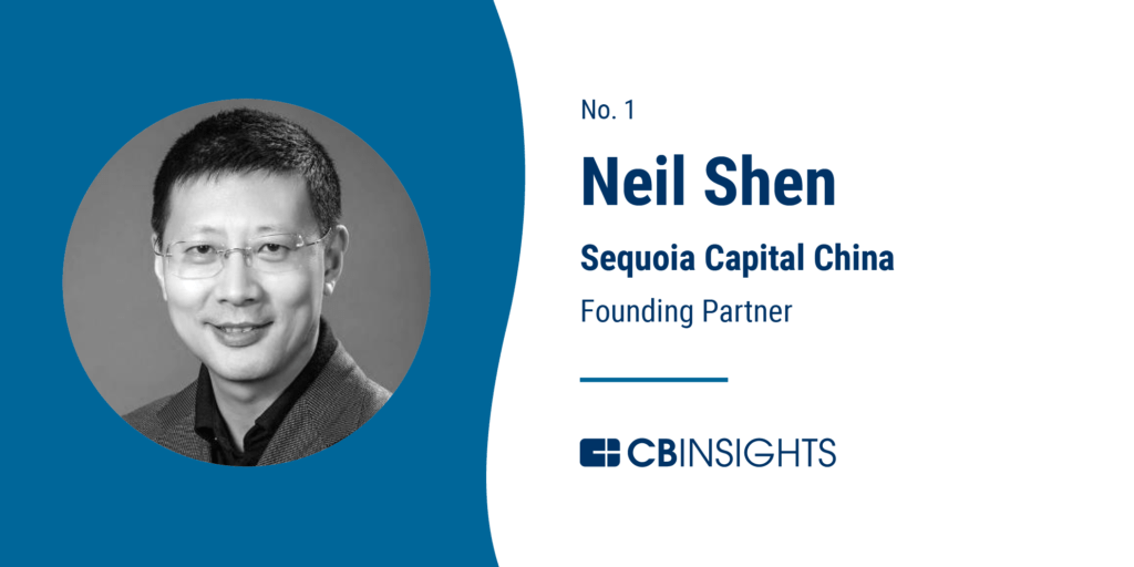 Top Venture Capitalist Neil Shen Sequoia Capital China 
