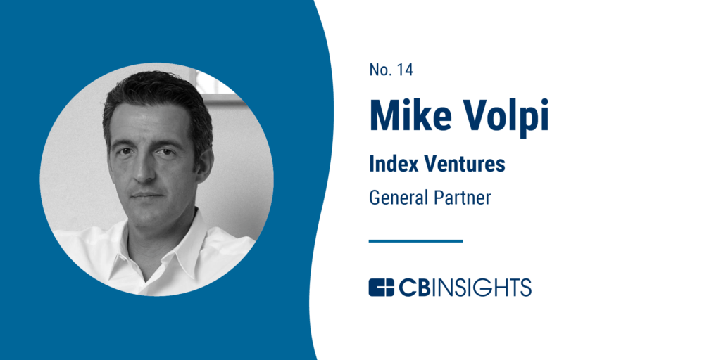 Top Venture Capitalists Mike Volpi Index Ventures 