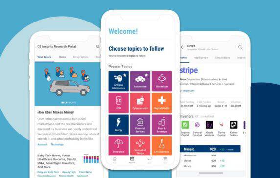 New For CB Insights Mobile: Personalized And Trending Research Now At Your Fingertips