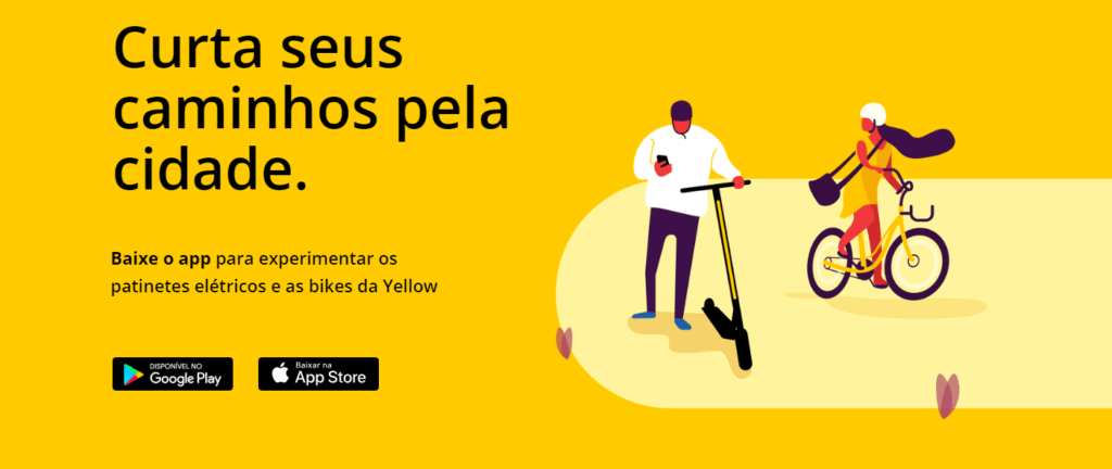 Yellow's website