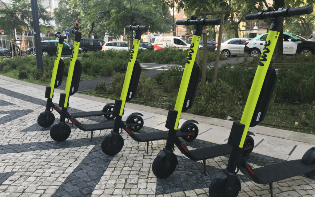 Free Now e-scooters
