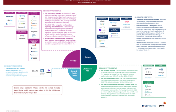 Canadian Digital Health Market Map