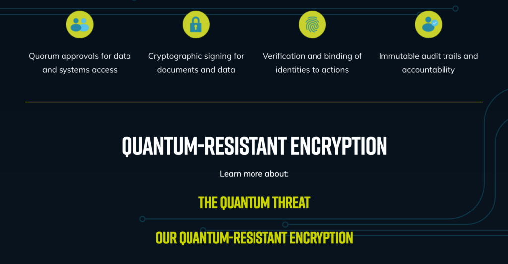 Post-Quantenkryptographie zum Schutz vor Quantencomputing 