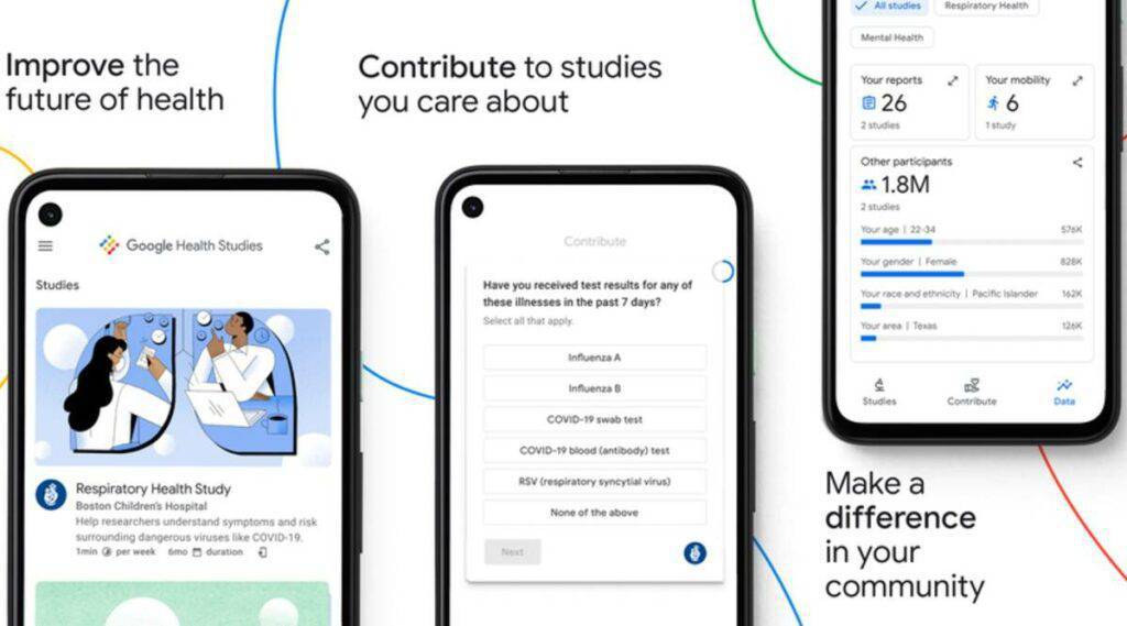 Google新 AndroidGoogle健康研究应用可简化学习参与