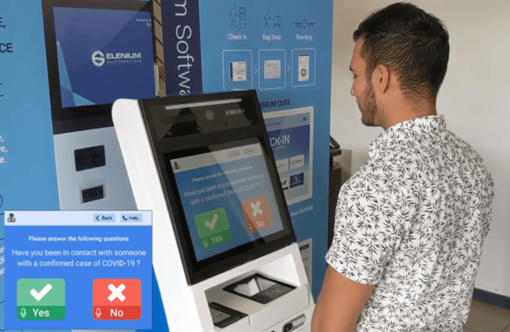 Return to work tech: COVID questionnaire kiosk