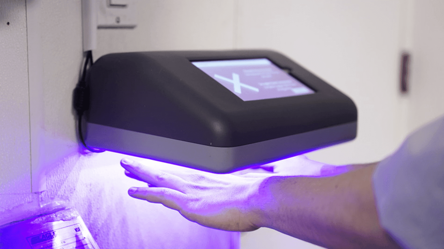 PathSpot's hand contaminants scanner for office