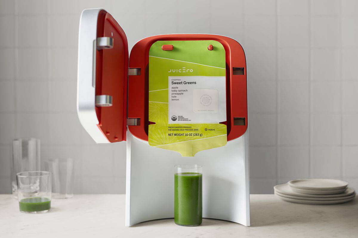 Juicero fresh juicing device