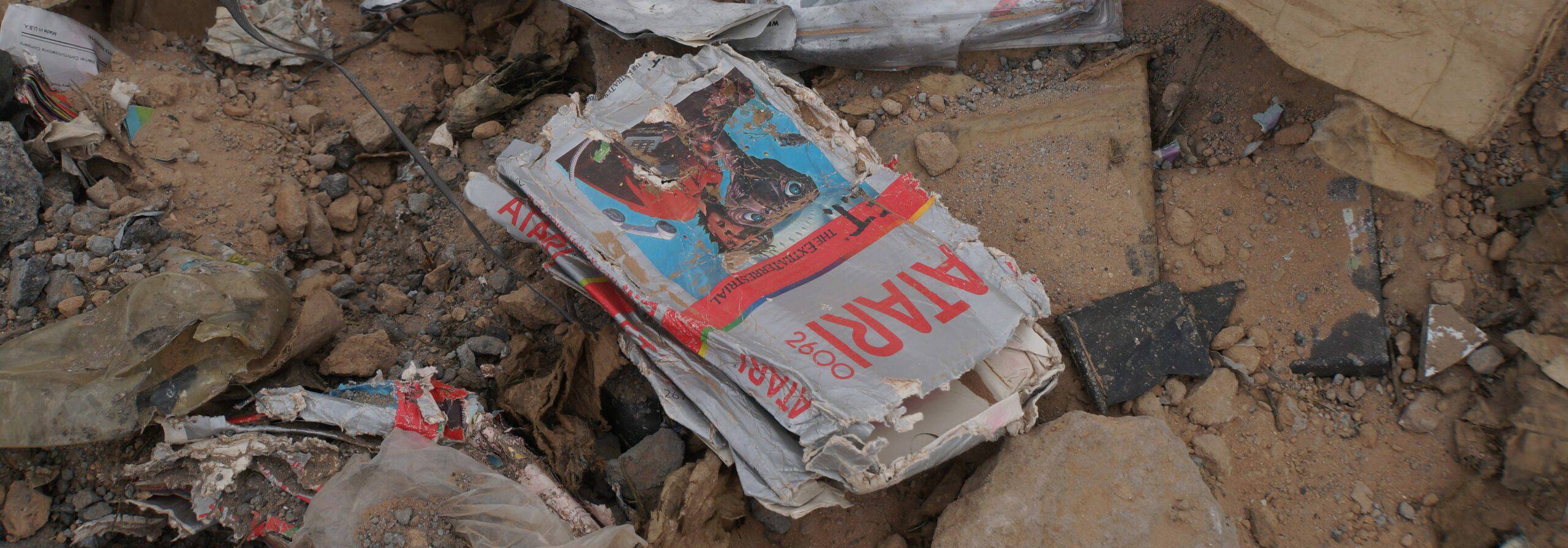 Atari's ET video game in the trash