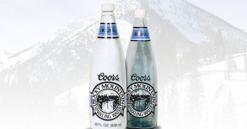 Coors Brewing Company's Rocky Mountain Sparkling Water