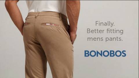 Bonobos ad for men's pants
