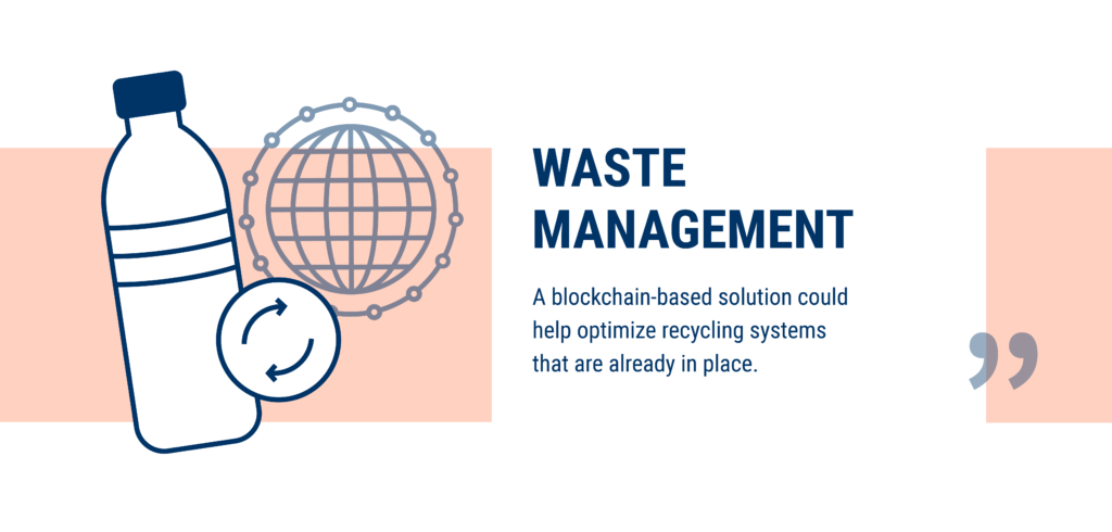 Waste management is being disrupted by blockchain technology