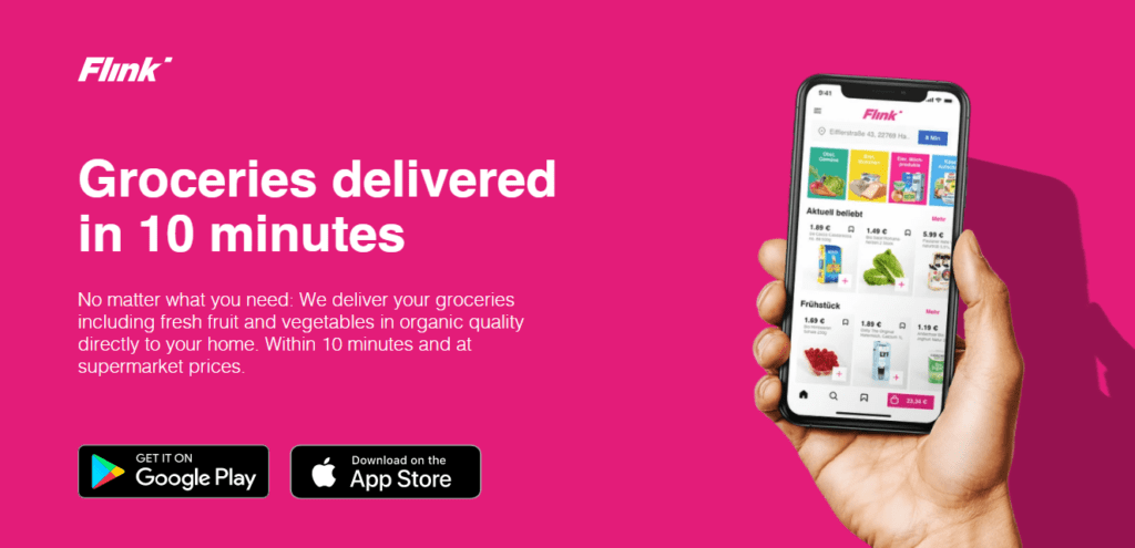 Grocery Delivery App  Offer 10-mins delivery to your customers