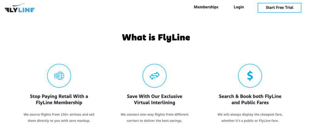 What is flyline? A flight membership service