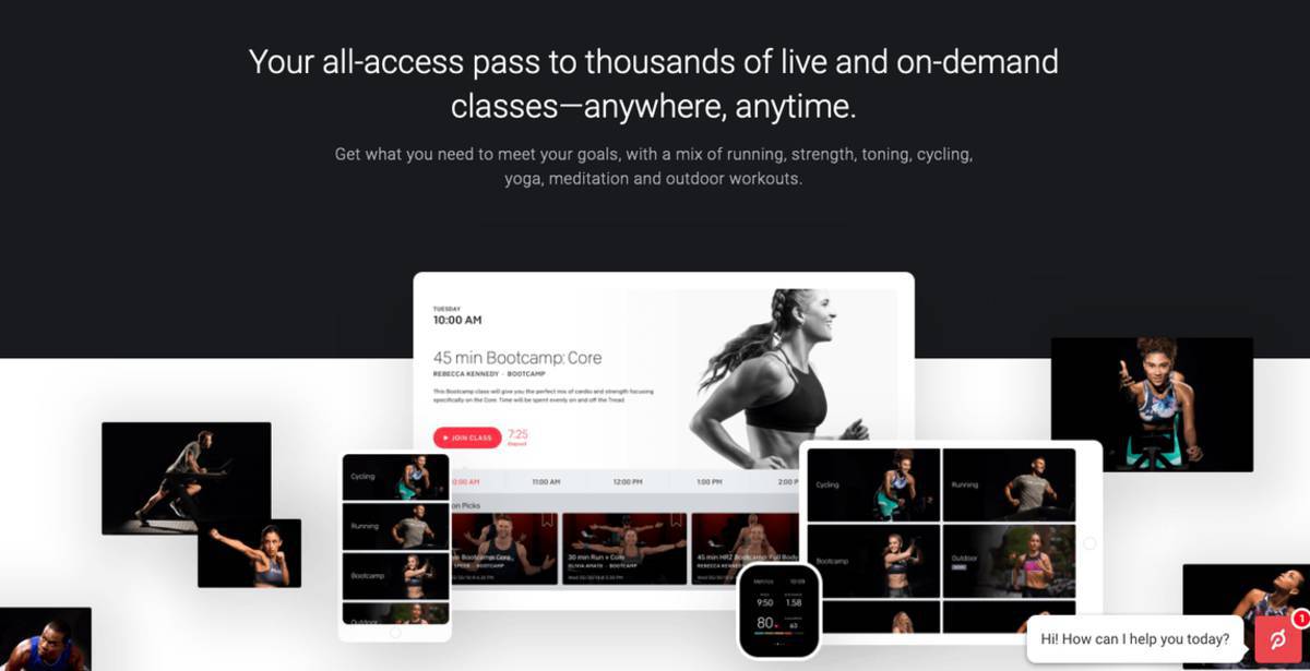 Peloton's all access pass for thousands of live on-demand workout classes
