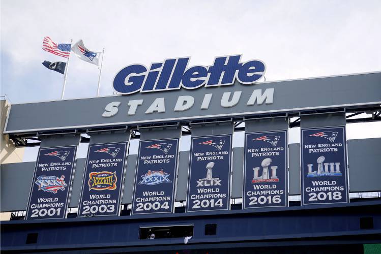 Image of the Gillette stadium. 