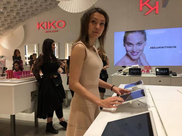 Cosmetics brand Kiko Milano lets customers digitally test makeup products