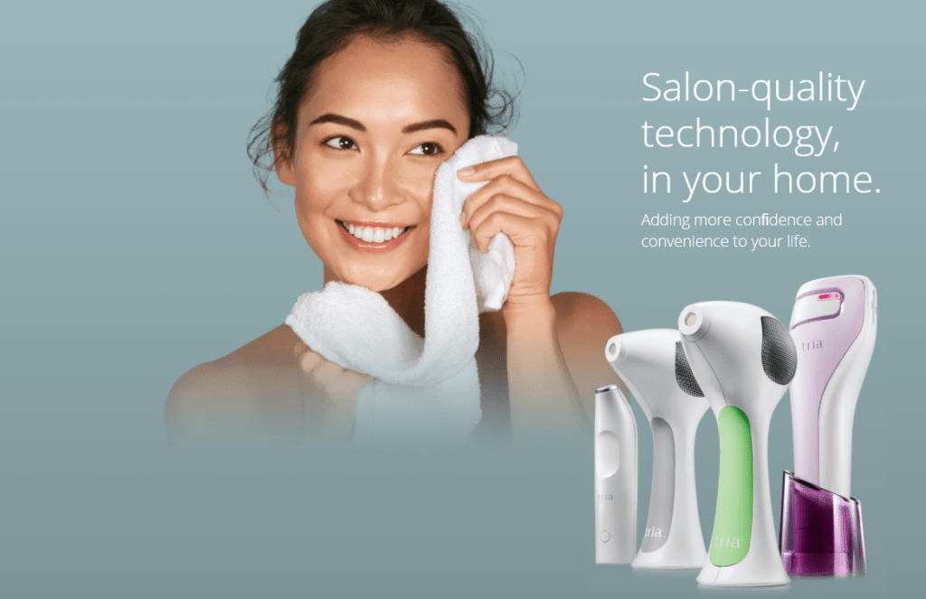 Tria Beauty offer salon-quality laser beauty tech for your home