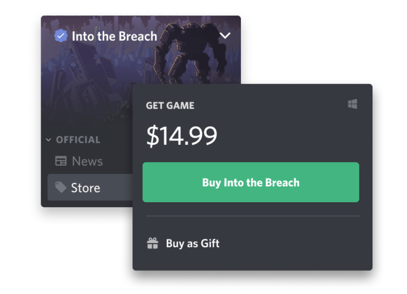 A “Buy Into the Breach” call-to-action button displaying the $14.99 price tag