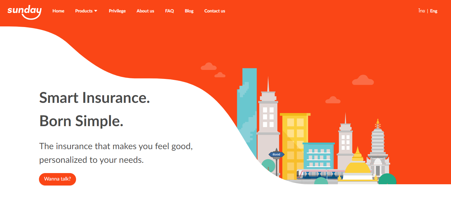 BangkokBased FullStack Insurance Company Sunday Raised 45M To Expand Portfolio In Thailand