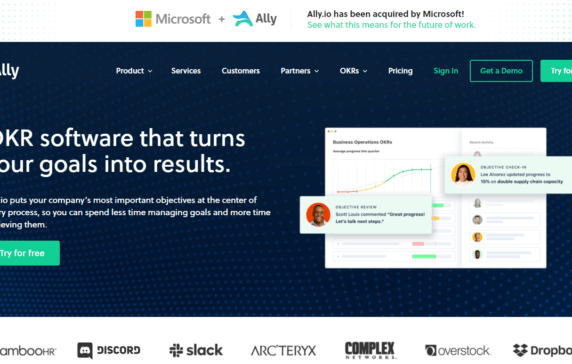 Microsoft Acquires OKR Software Firm Ally.io, Which Was Last Valued At $354.1M