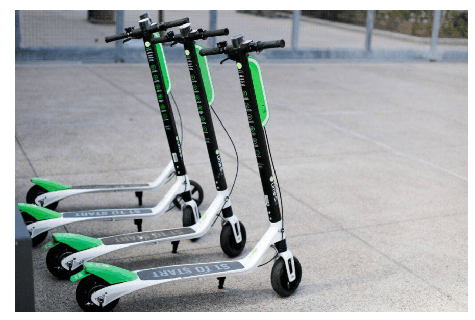 Lime e-scooters