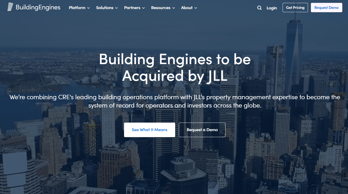 Building Operations Platform Company Building Engines Is ...