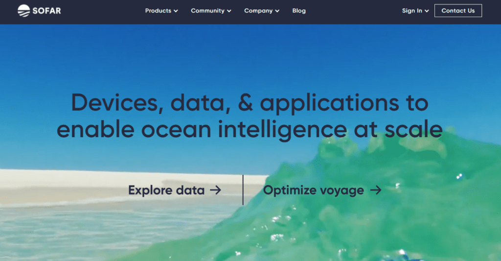 SoFar Ocean Technologies, A Maker Of IoT Devices For Ocean Data ...