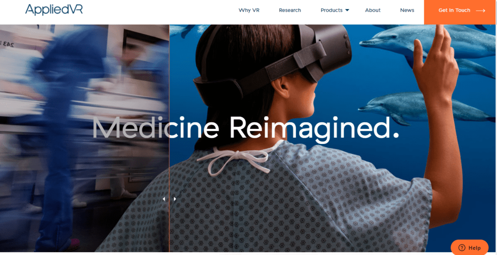 AppliedVR Raises $36M To Enhance Its Virtual Reality-Based Therapeutics For Chronic Pain - CB Research