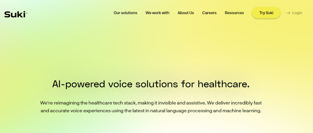Suki Raises $55M To Try And Become Siri For Healthcare. It Joins A ...