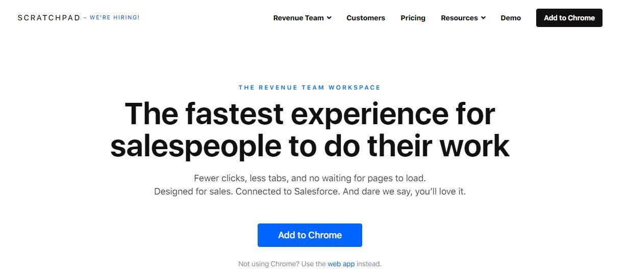 Scratchpad Raises 33M For Its Sales Workplace And Collaboration SaaS