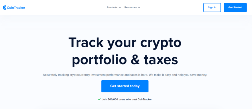 Cryptocurrency Tax Management Software Provider CoinTracker Valuation ...