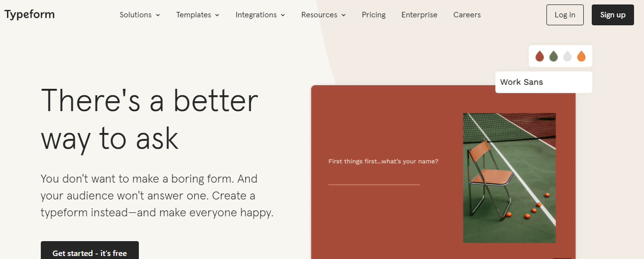 Typeform Beautifies the Boring Survey for Employees or Clients —  OfficeNinjas