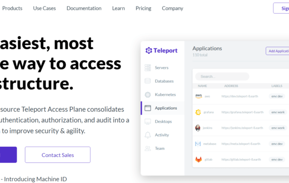 Identity and access management platform Teleport hits $1.1B valuation. Teleport competitors are ForgeRock and CyberArk.