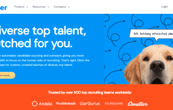Fetcher, a candidate sourcing technology, raises $27M in debt and equity from investors including Tola Capital and Accomplice. Fetcher competitors are Findem, Gem, and SeekOut.