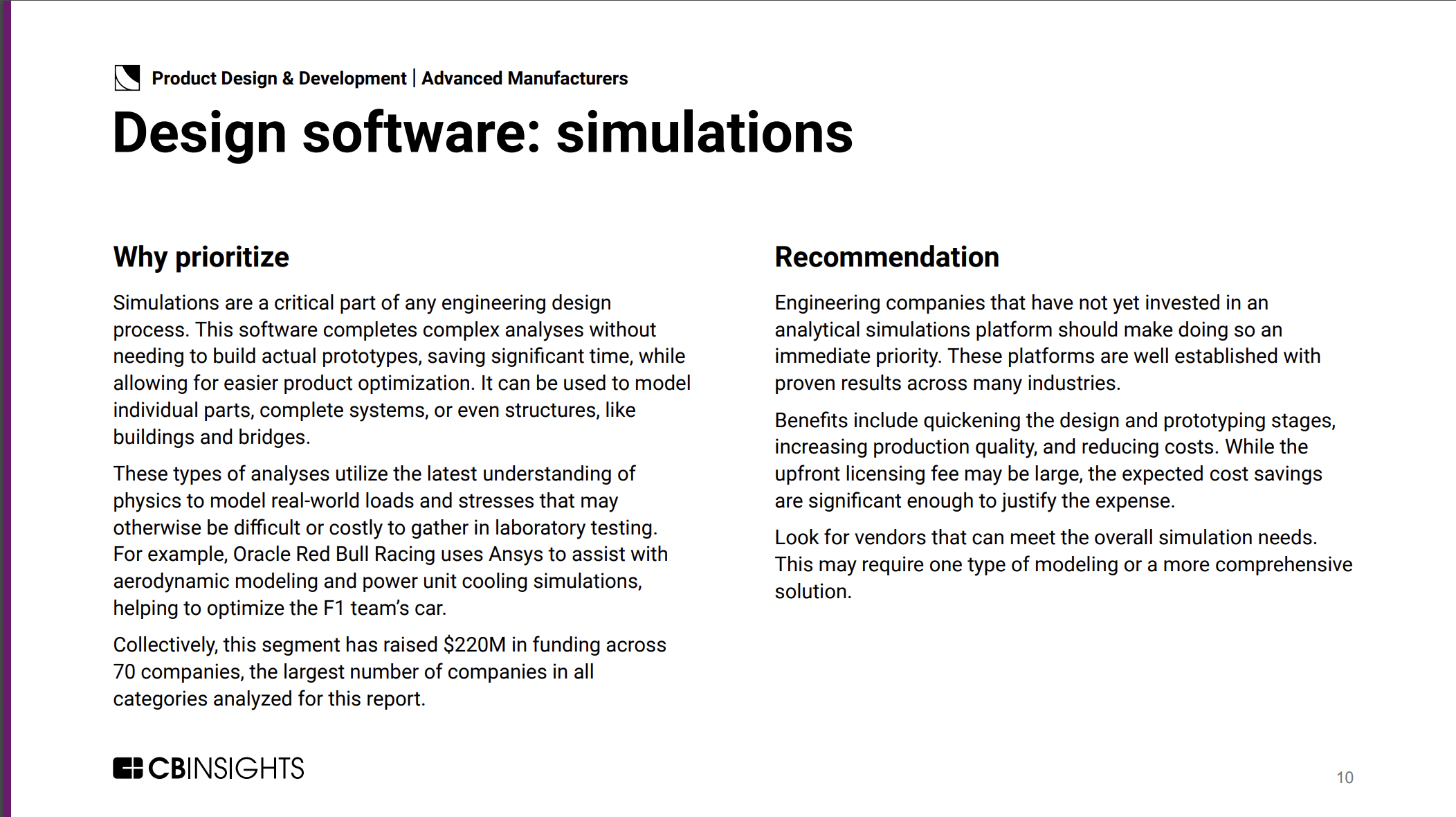 simulation software literature review