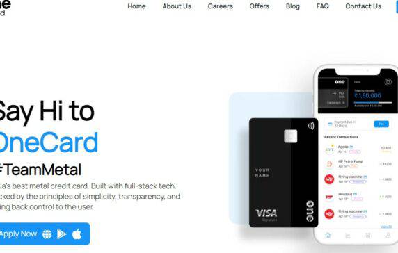 Indian credit card provider OneCard hits a $1.4B valuation in new ...