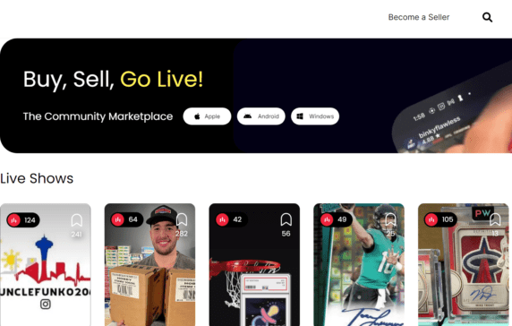 Whatnot, a livestream shopping platform for collectibles, reaches a $3.7B valuation. Whatnot competitors in the collectibles space include Rally, Alt, and Vincent.