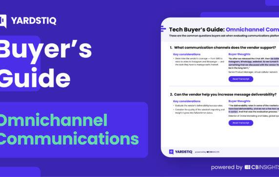 Omnichannel communication buyer’s guide: 8 questions to help choose the right vendor to effectively reach your customers