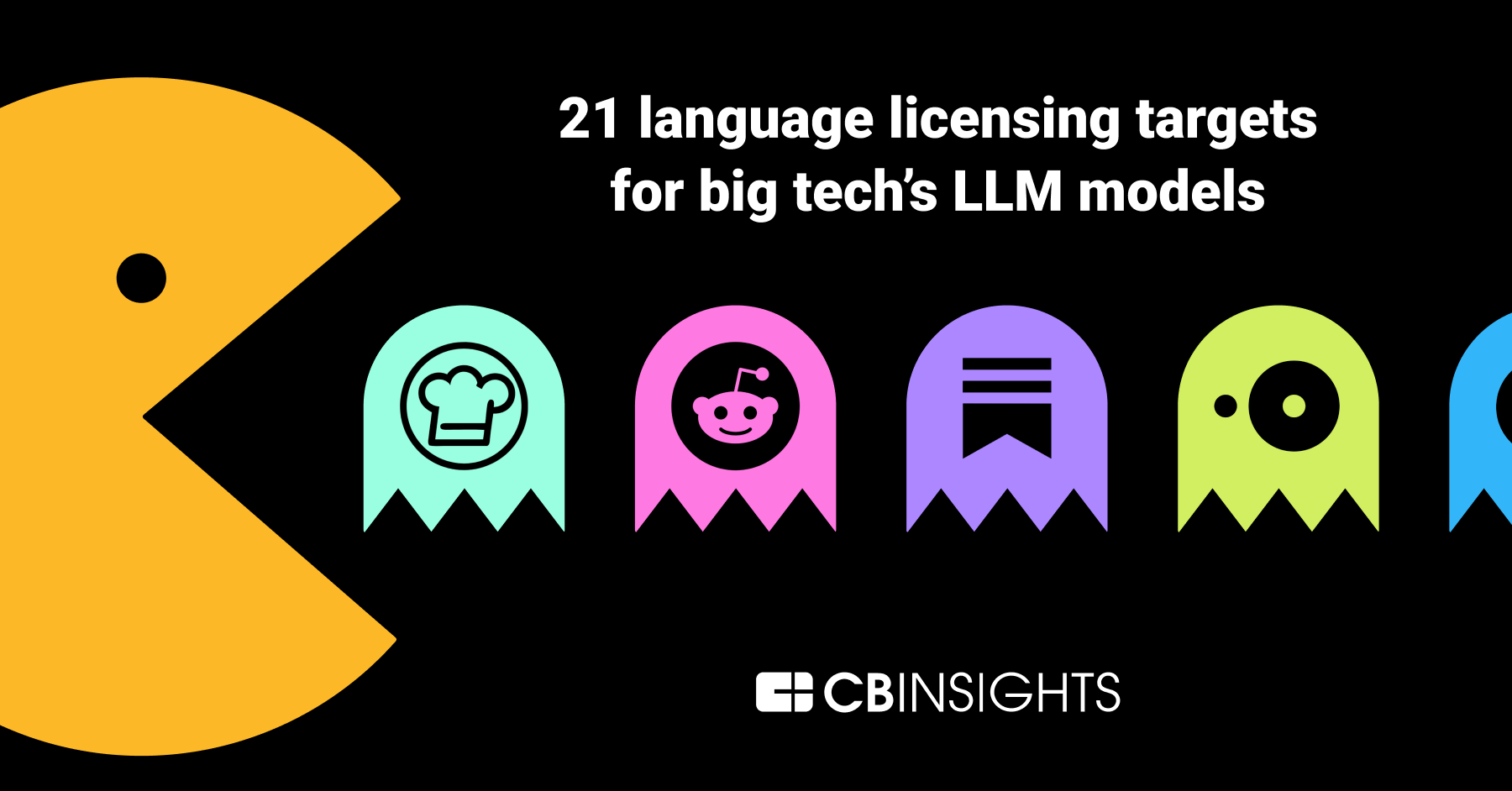 As Google, Microsoft, Facebook, and the rest of big tech compete in generative AI, tying up content publishers will be critical for their LLMs. Here are 21 licensing targets they should lock up - CB Insights Research