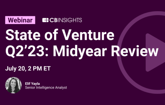 State Of Venture Q2’23: Midyear Review & Emerging Trends - CB Insights ...