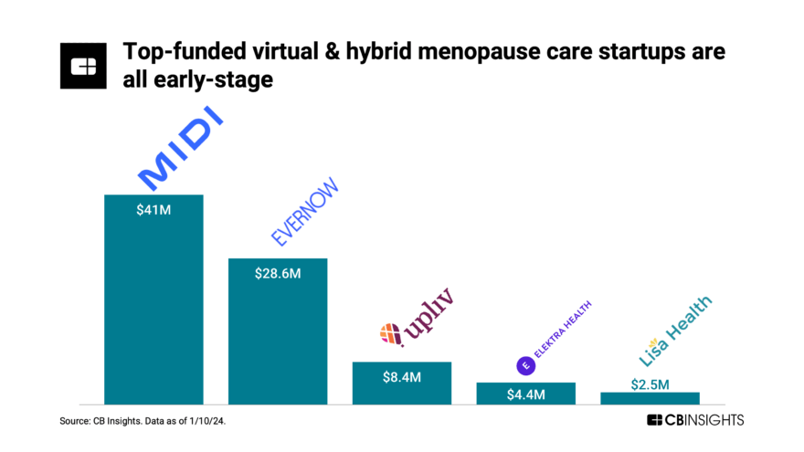 Menopause Care Funding Surged In 2023 But Startups In The Space Face   Virtual And Hybrid Menopause Care Funding 11024 880x495 