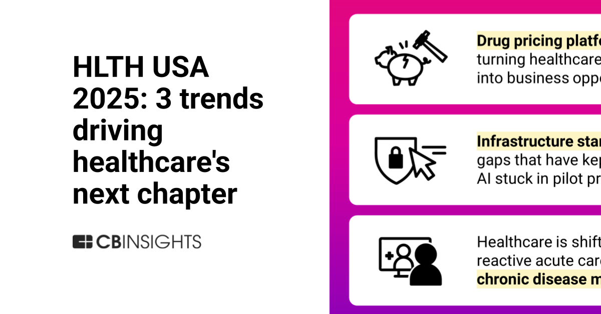 HLTH USA 2025: 3 trends driving healthcare's next chapter