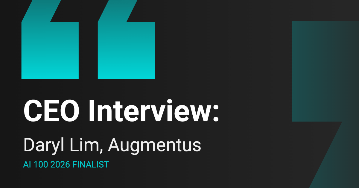 AI100 Finalist Interview: Augmentus