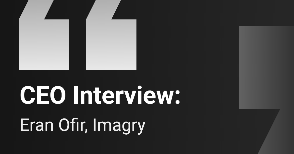 CEO Interview: Imagry