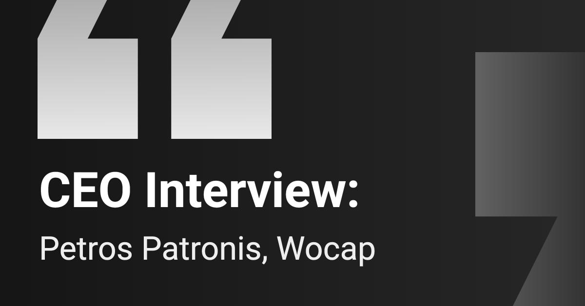 CEO Interview: Wocap