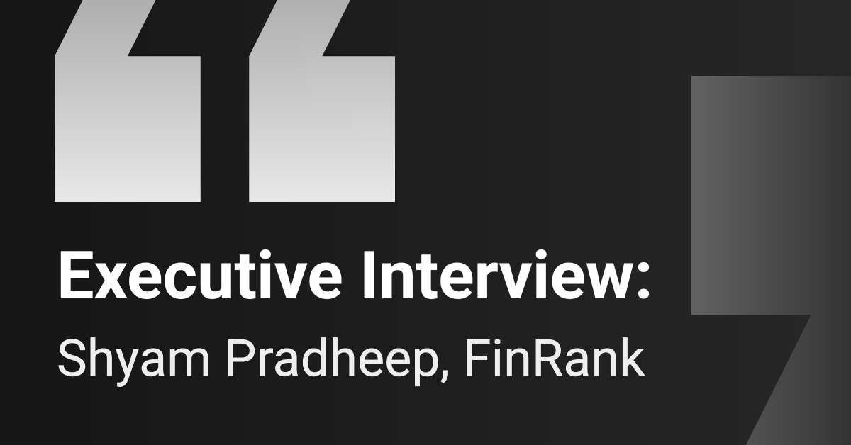 Executive Interview: FinRank