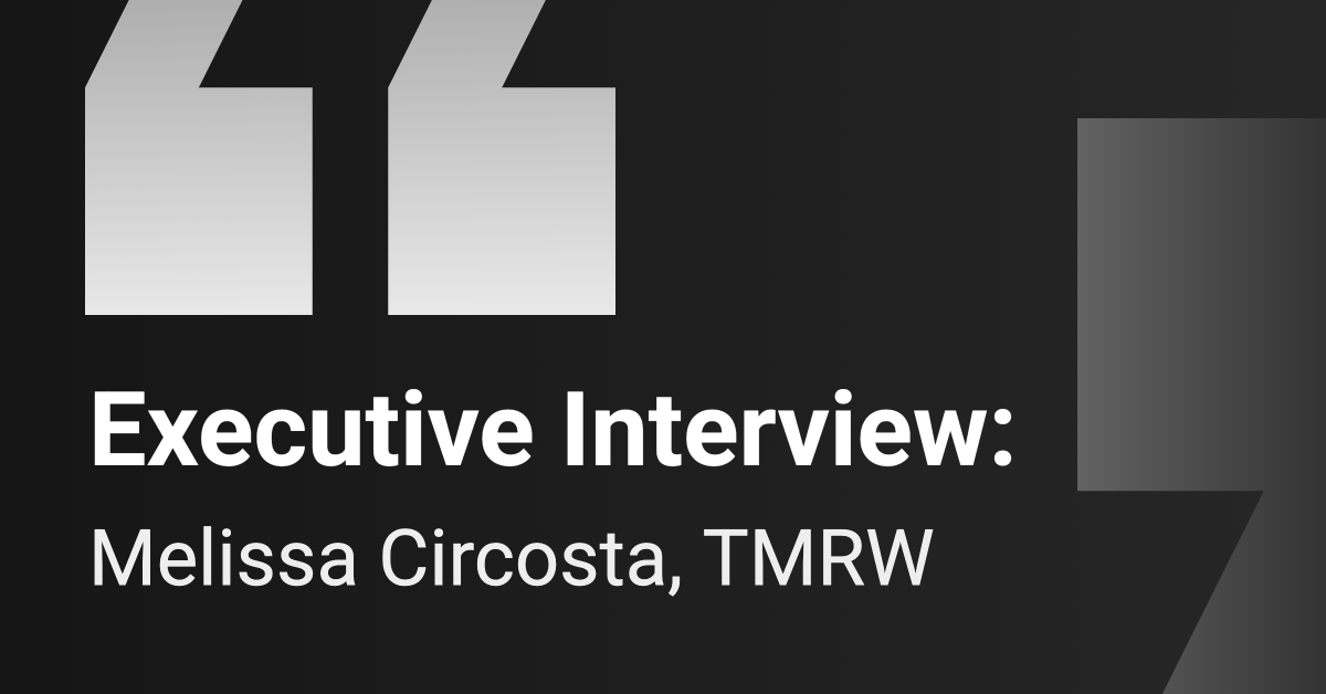Executive Interview: TMRW